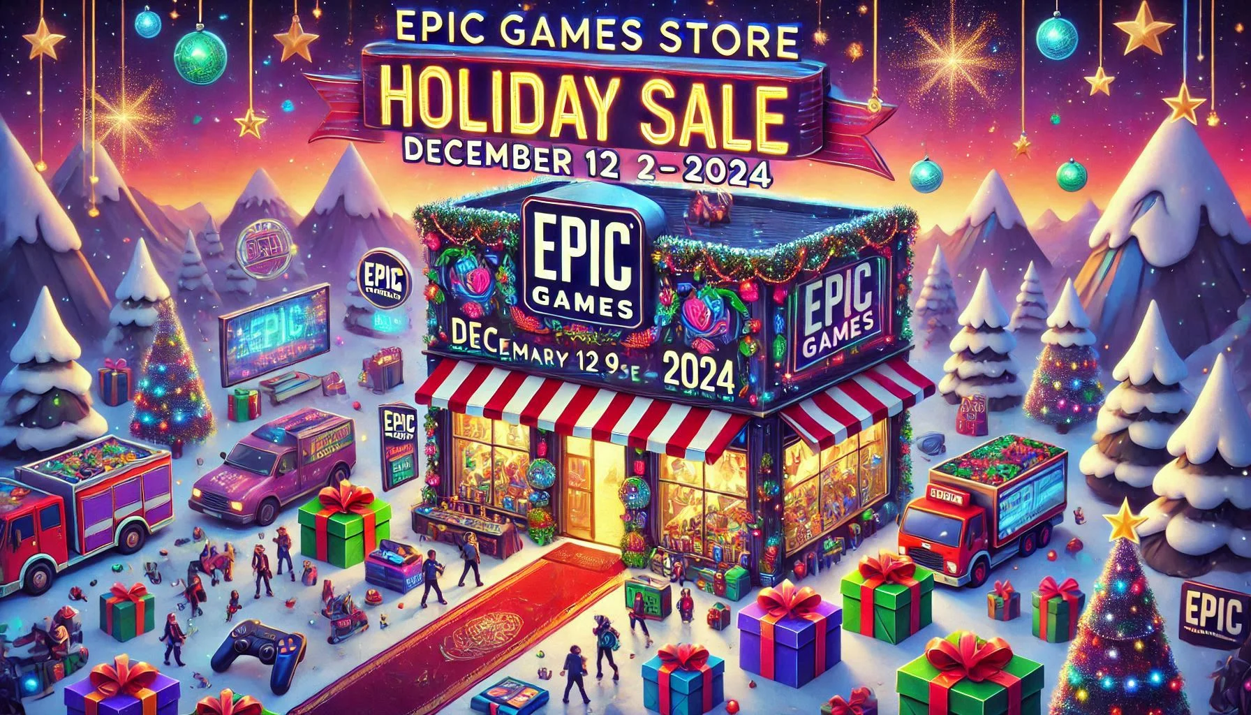 When is the Epic Games Store Holiday Sale 2024?